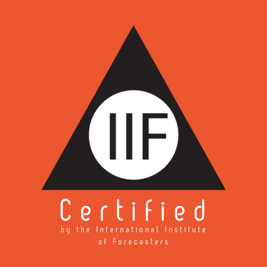 International Institute of Forecasters Certified logo